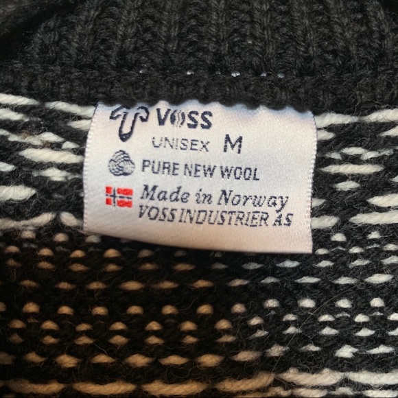 Vintage Voss of Norway 100% Pure Wool Sweater M - Picture 12 of 16